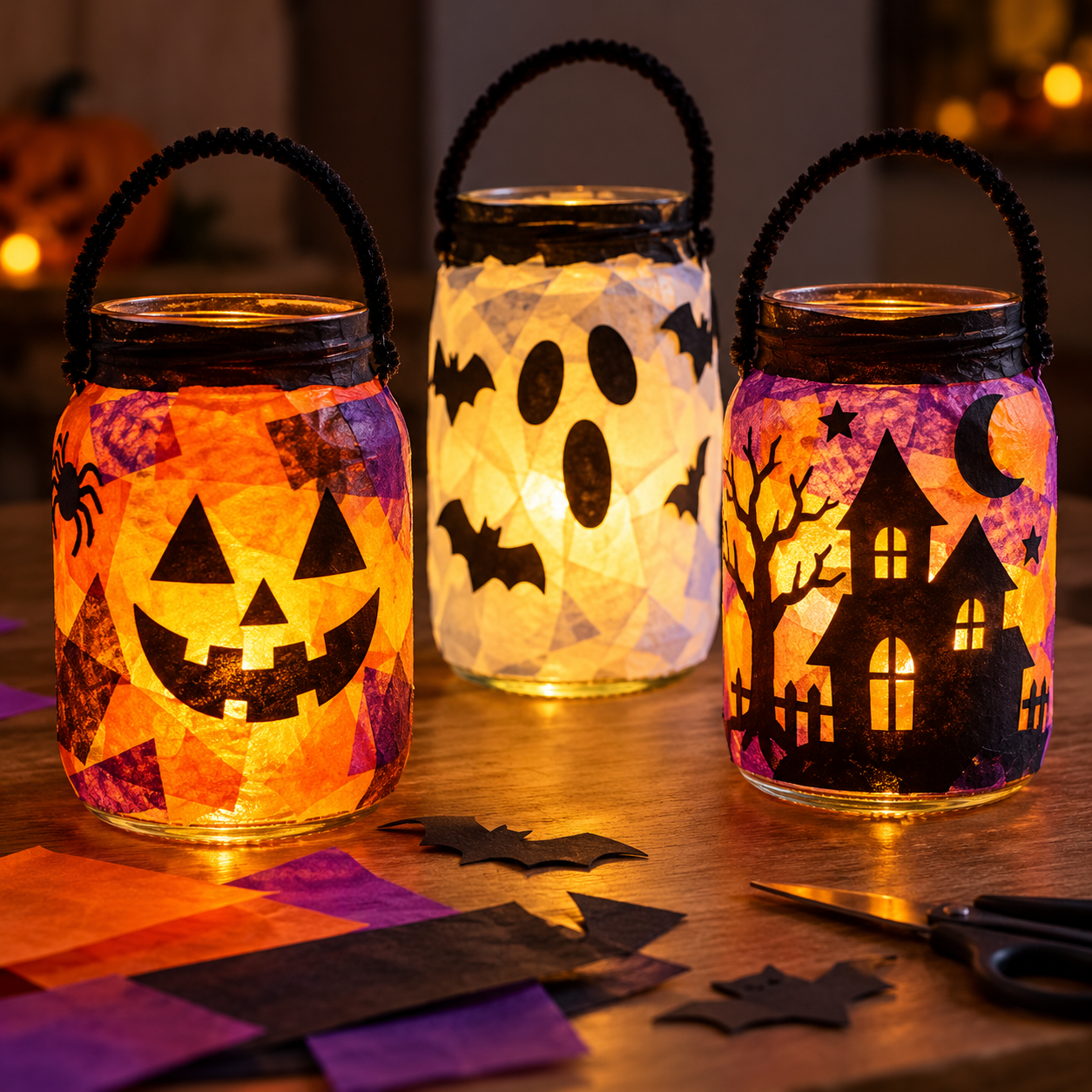 🎃 Spooky Lantern Workshop